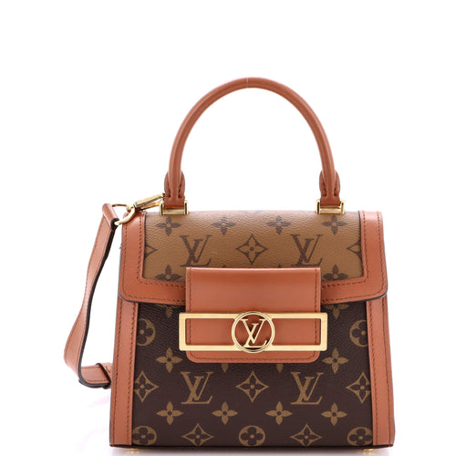 Dauphine Capitale Bag Reverse Monogram Canvas
