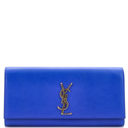 Classic Monogram Clutch Leather Long