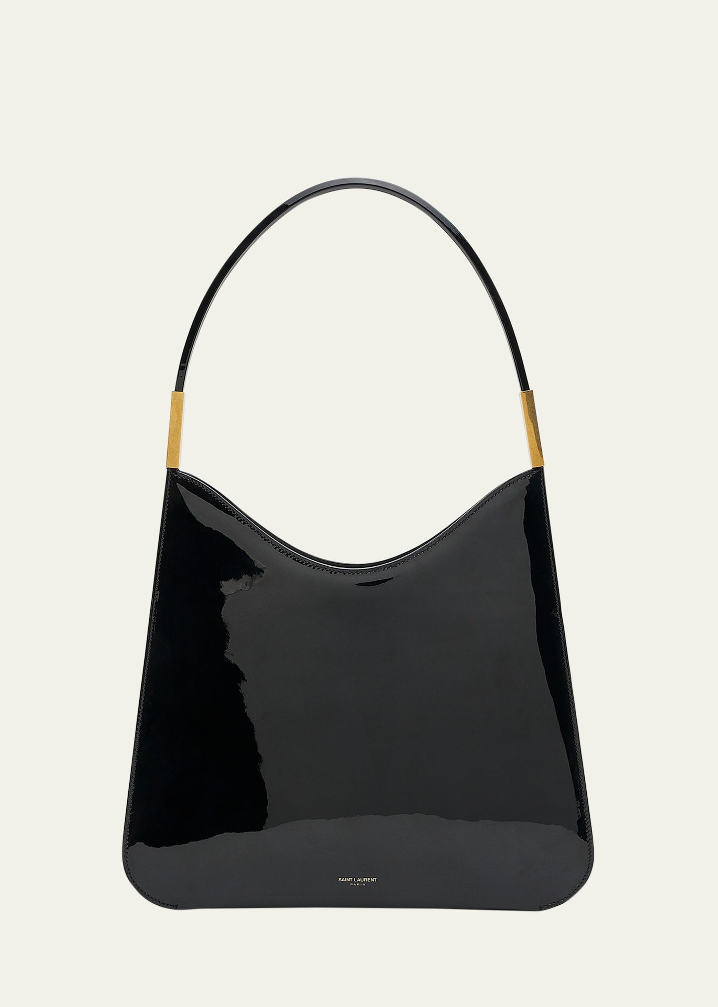 Saint Laurent Sadie YSL Patent Leather Hobo Bag