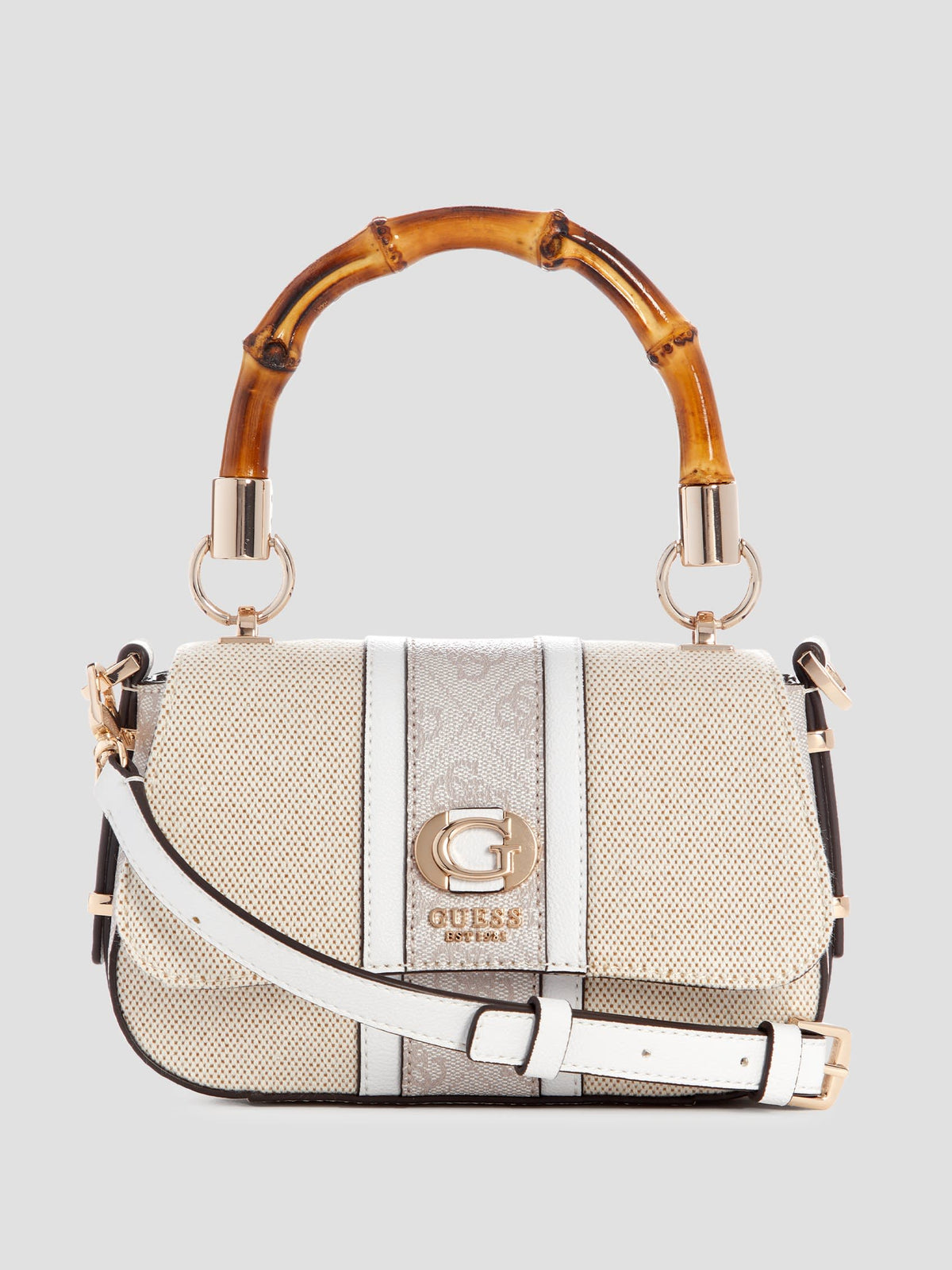 Guess Kerima Bamboo Mini Shoulder Bag