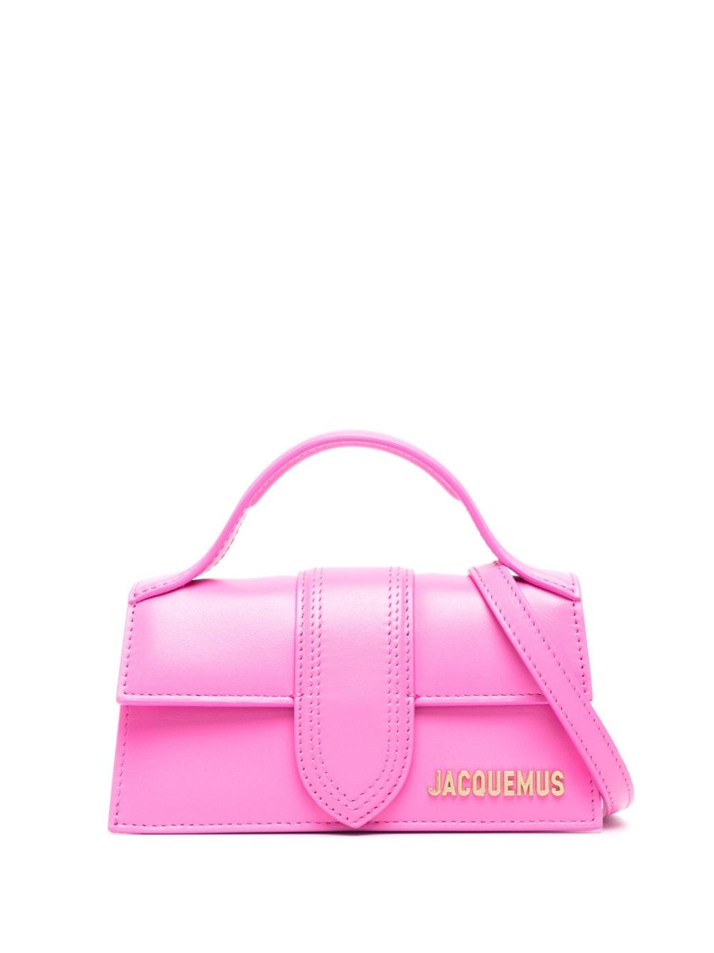 Jacquemus Women's Le Bambino Leather Handbag in Fuchsia | Size UNI | 213BA006