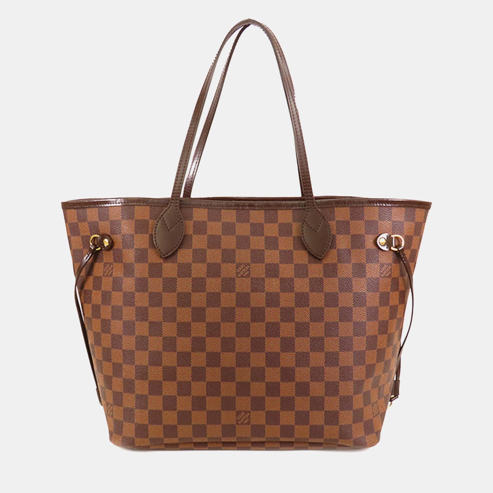 Louis Vuitton Sac fourre-tout Neverfull MM en toile Damier Ebene marron