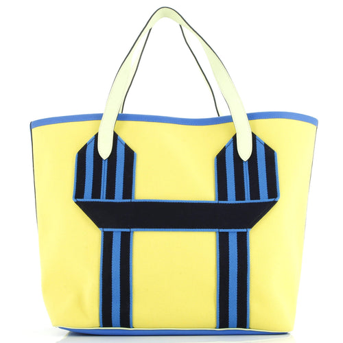 Pursangle Tote Canvas with Leather