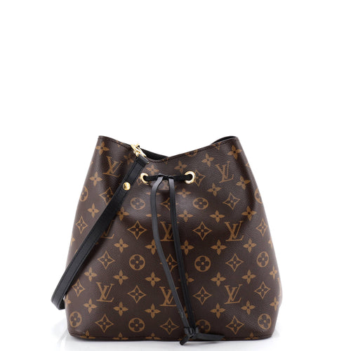 NeoNoe Handbag Monogram Canvas with Leather MM