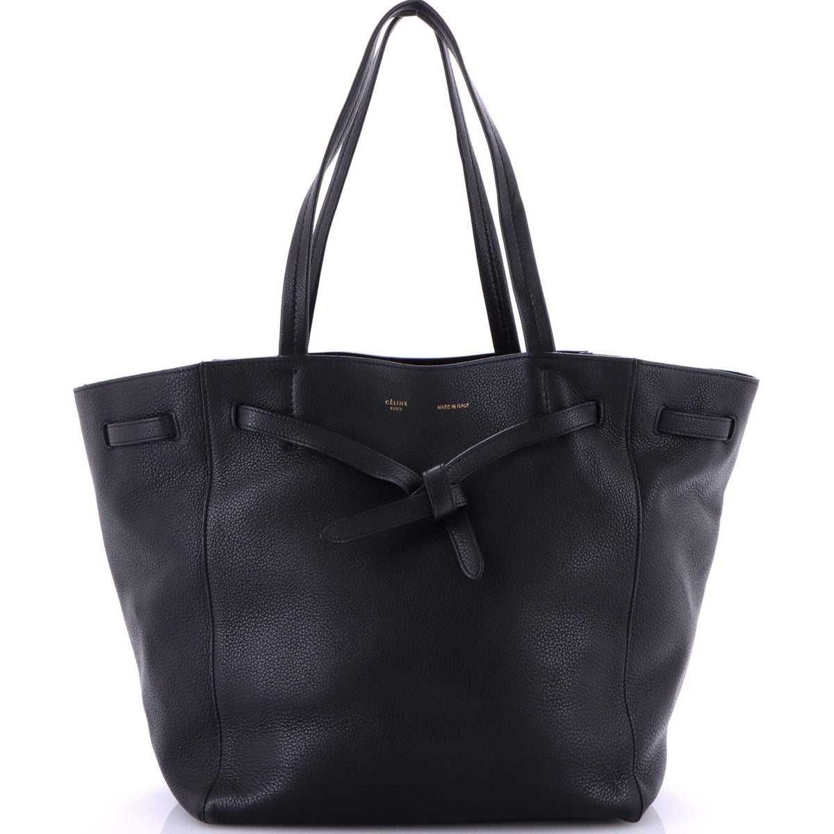 Celine CELINE Phantom Tie Cabas Tote Leather Medium