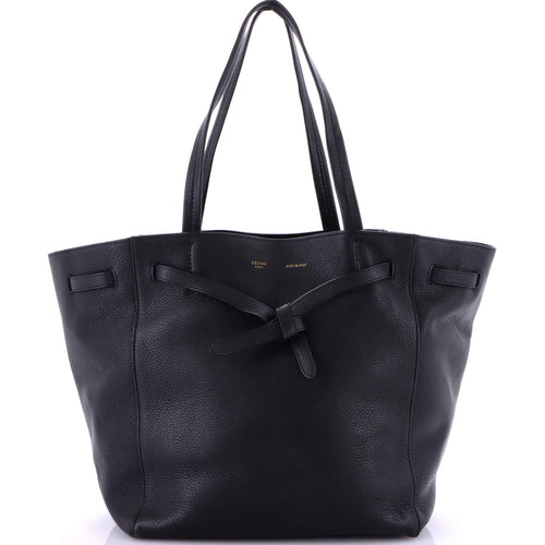 CELINE Phantom Tie Cabas Tote Leather Medium