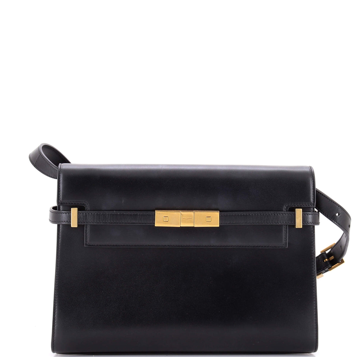 Saint Laurent Manhattan Shoulder Bag Leather Medium