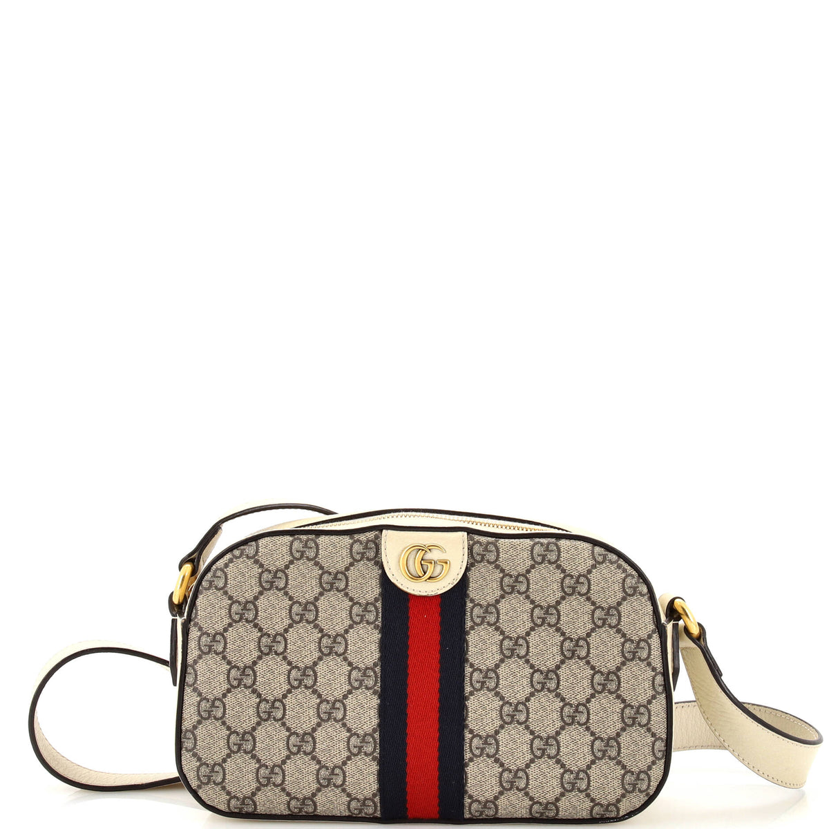 Gucci GUCCI Ophidia Camera Shoulder Bag GG Coated Canvas Small