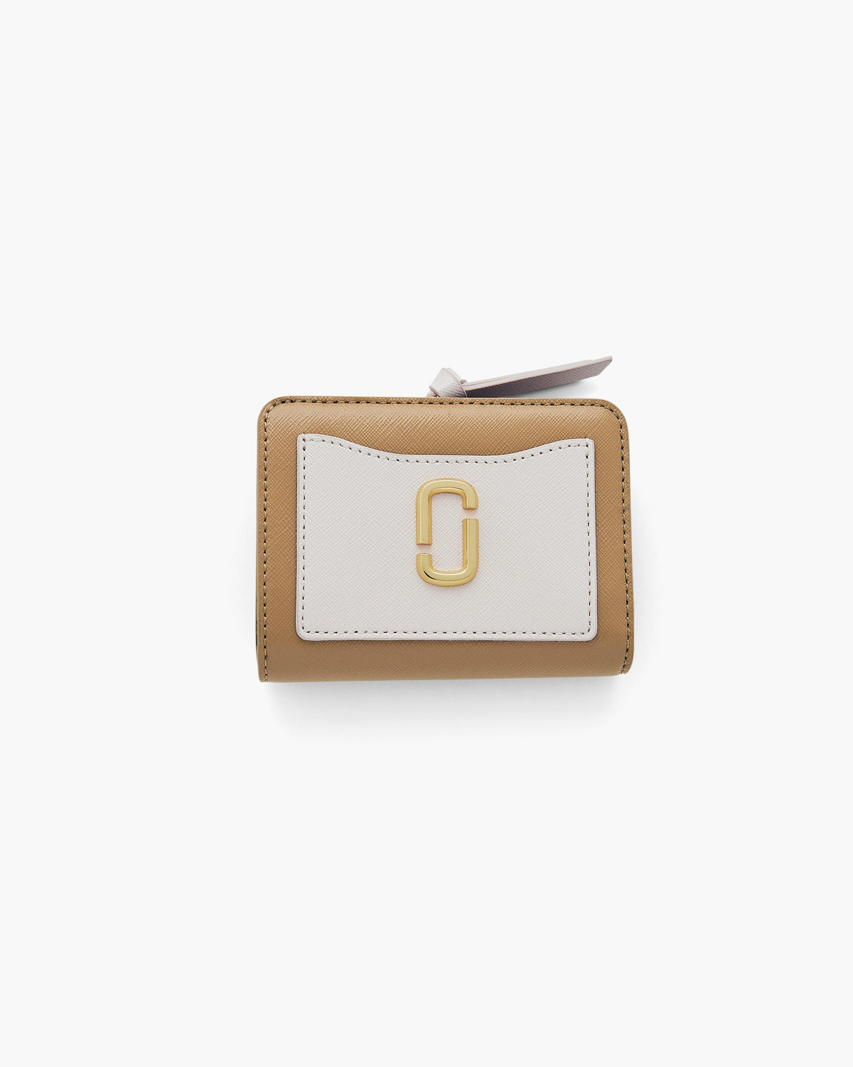 Marc Jacobs The Utility Snapshot Mini Compact Wallet in Camel Multi