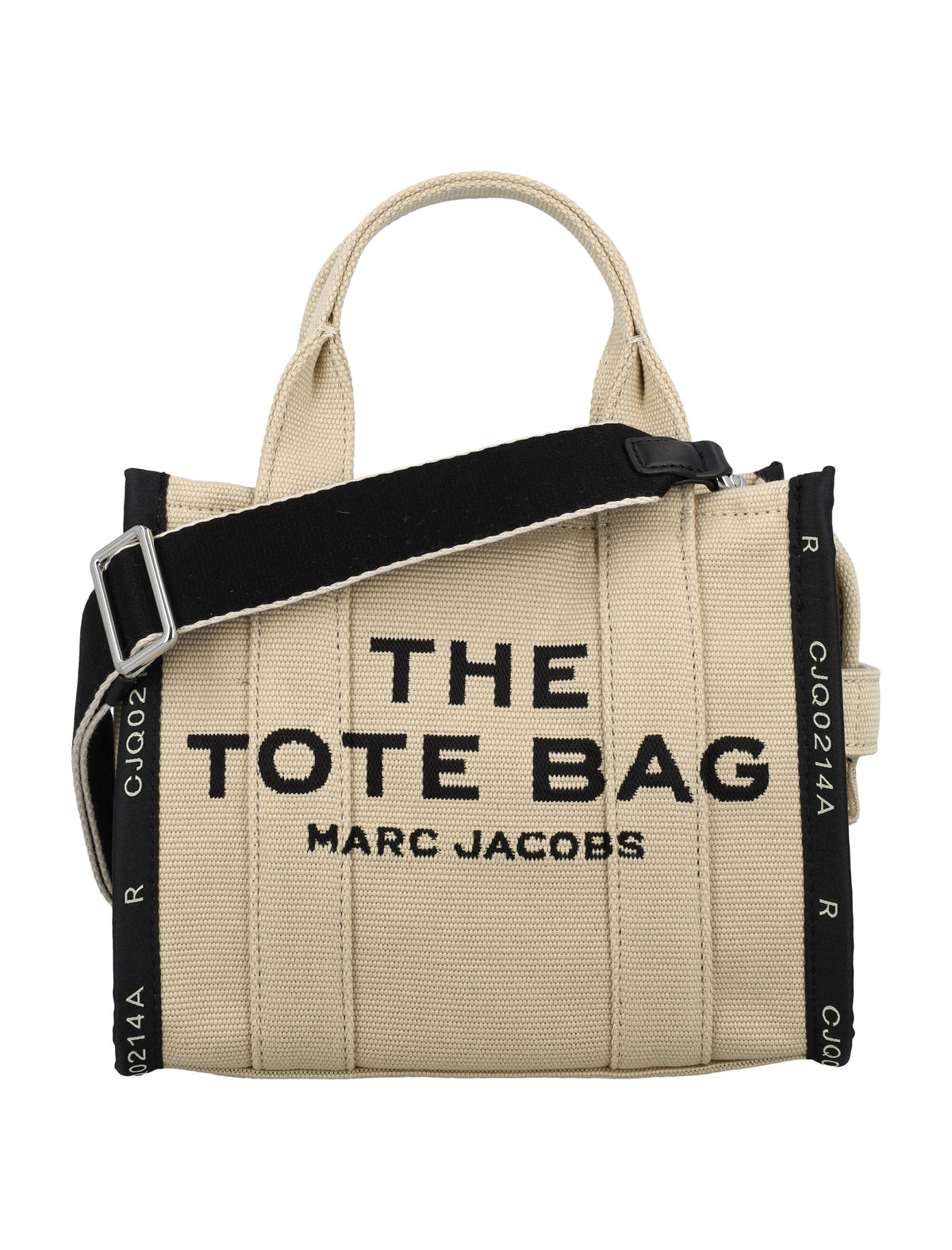 Marc Jacobs Women's The Jacquard Small Tote Bag in Warm Sand | 24AM0017025 Color 263