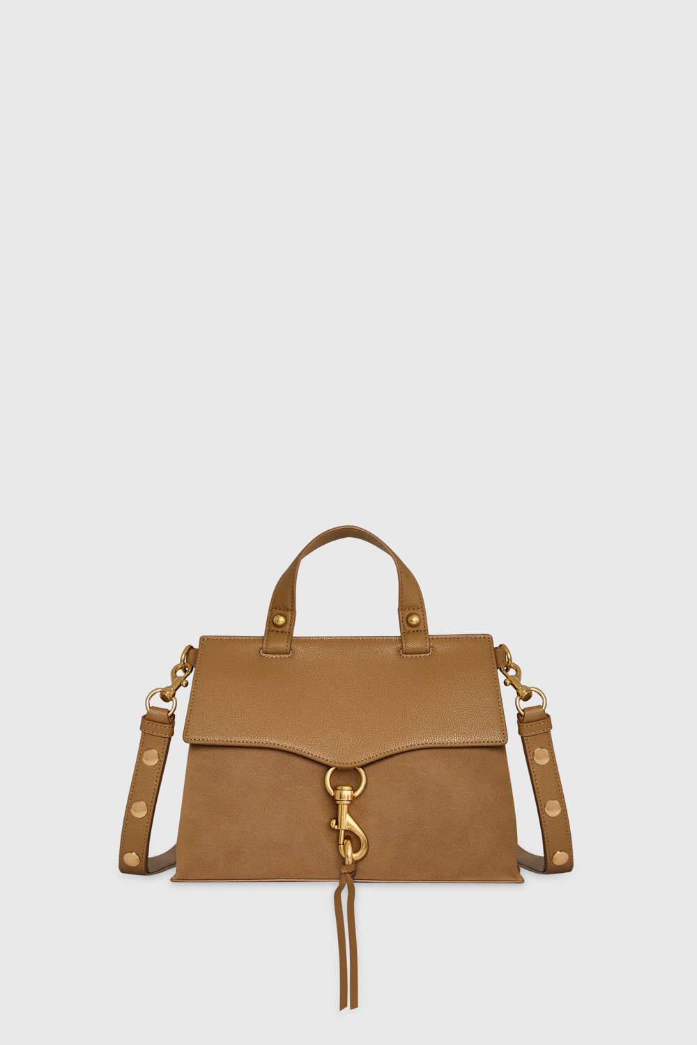 Rebecca Minkoff Keith Small Satchel Bag In Praline