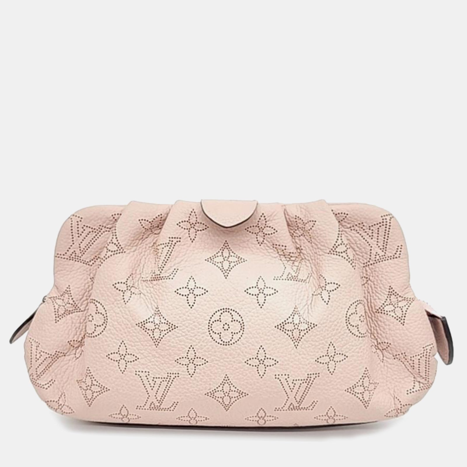 Louis Vuitton Mini-sac pochette en cuir rose Scala