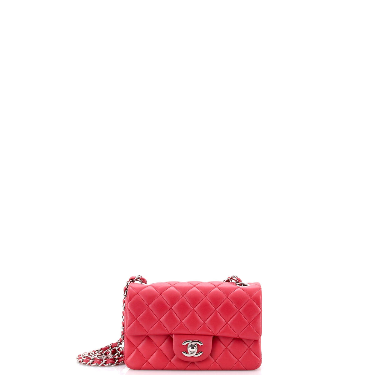 Chanel CHANEL Classic Single Flap Bag Quilted Lambskin Mini