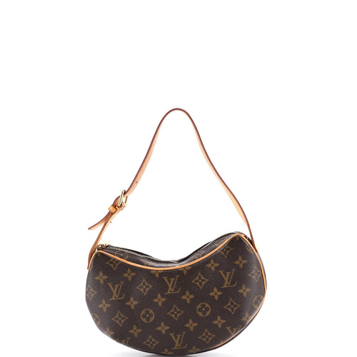 Croissant Handbag Monogram Canvas PM
