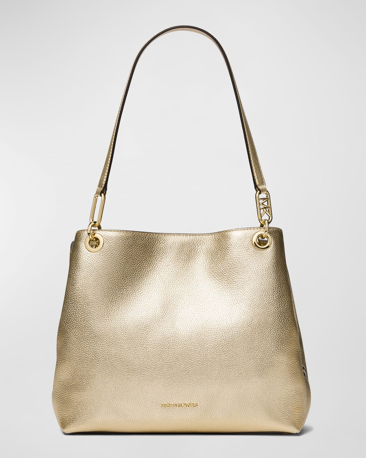 Michael Kors Kensington Large Metallic Tote Bag