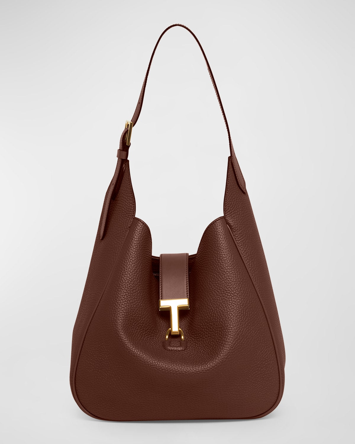 Tom Ford Monarch Large Hobo Bag in Leather