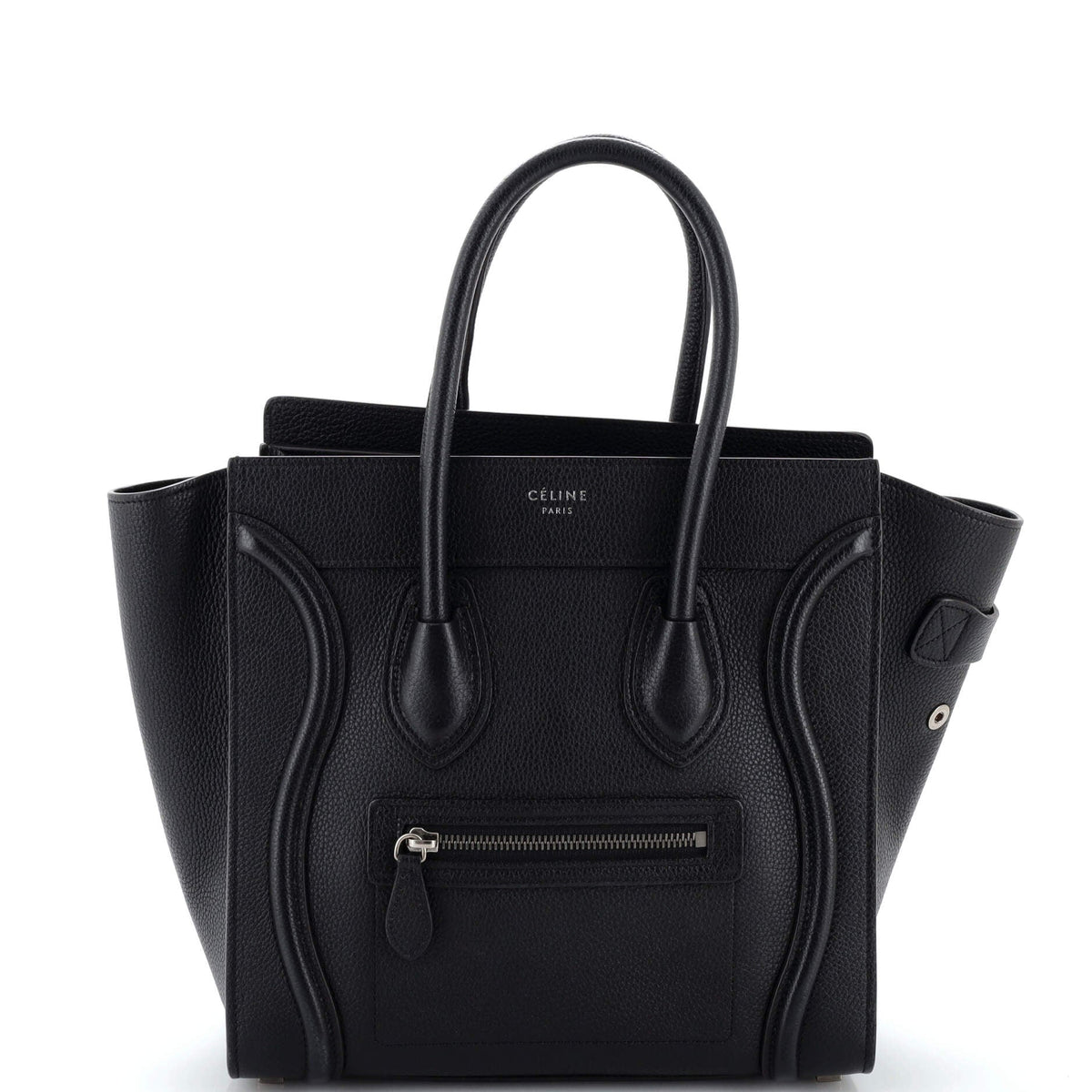 Celine CELINE Luggage Bag Grainy Leather Micro