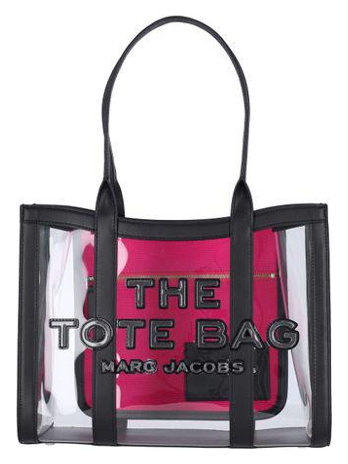 Marc Jacobs Women's The Clear Medium Tote Bag in Nero | 2P4HTT046H03
