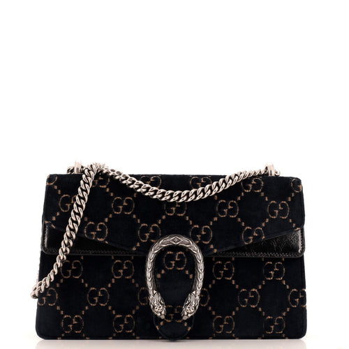 GUCCI Dionysus Bag GG Velvet Small