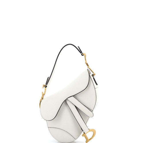 Saddle Handbag Leather Mini
