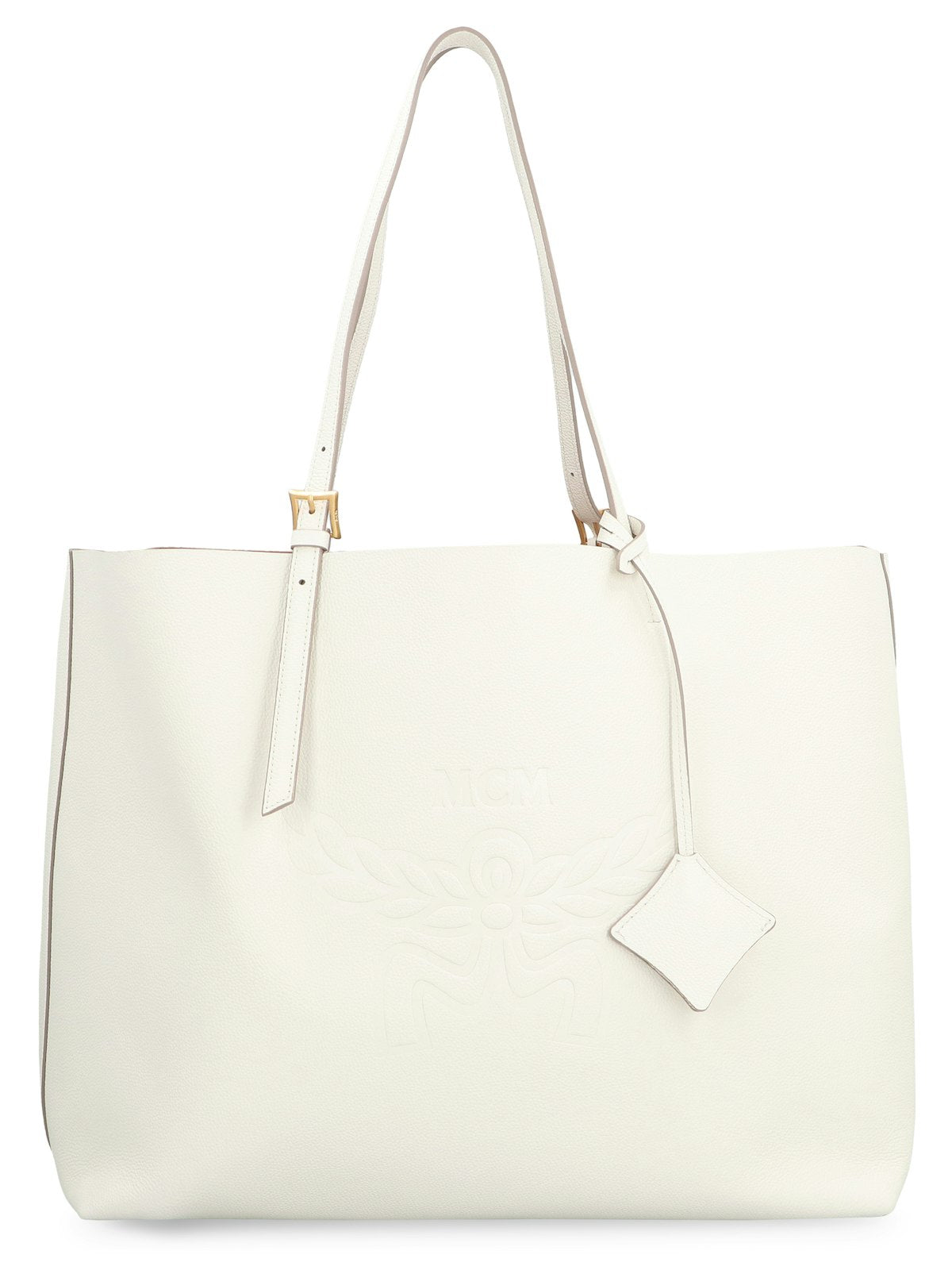 Mcm Women's Himmel Large Tote in White | MWPESAC05 Color WG