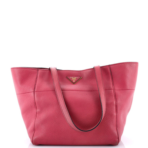 PRADA Open Tote Vitello Daino Mini