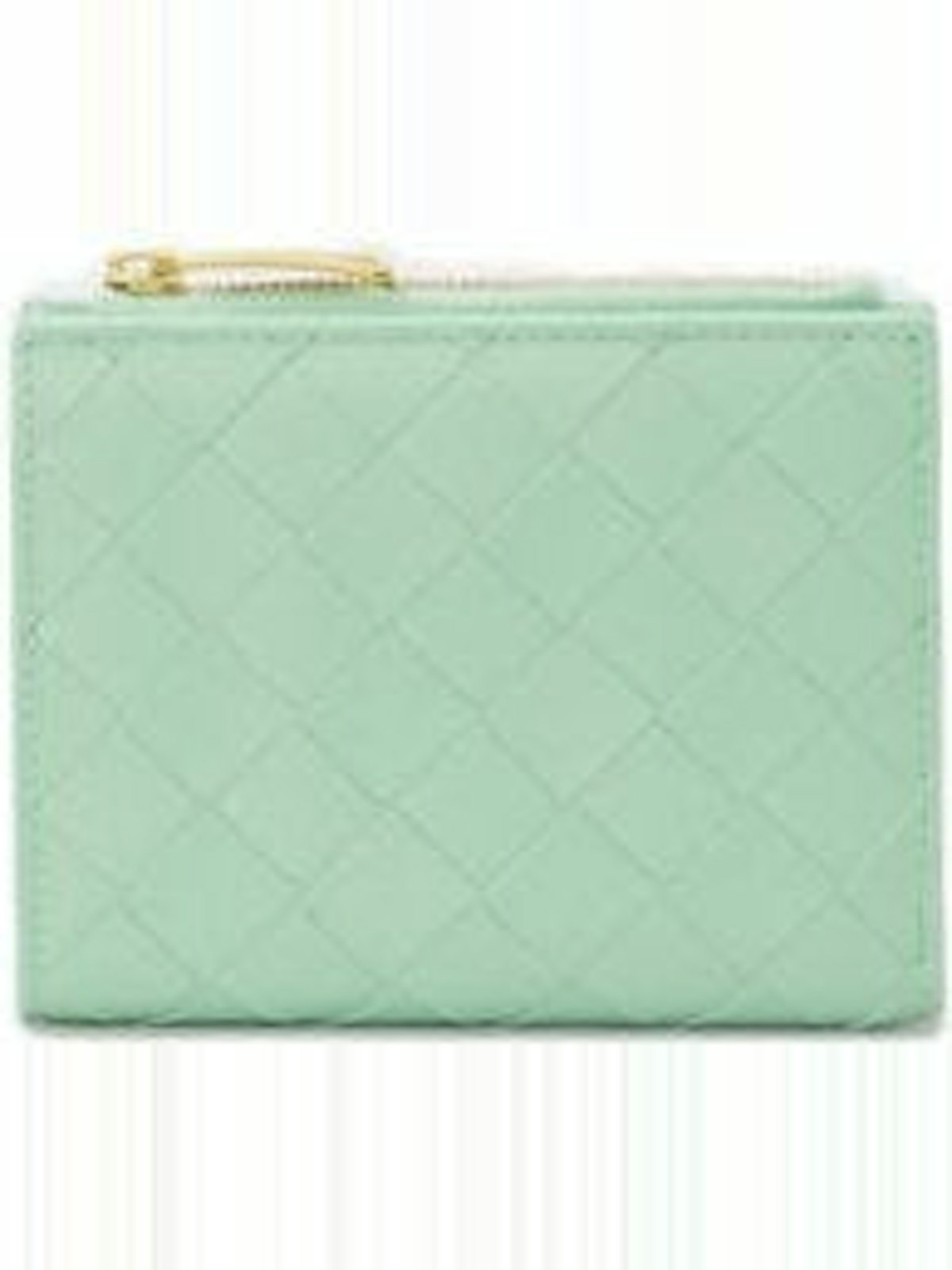Bottega Veneta Women's Intreccio Zipped Wallet Raffia, Golden Hardware in Green | 742330VCPP3