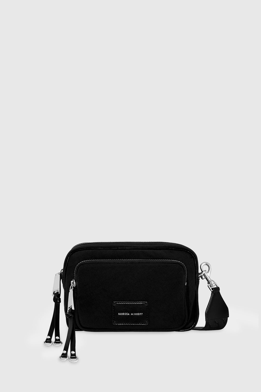 Rebecca Minkoff Nolita Nylon Crossbody Bag In Black