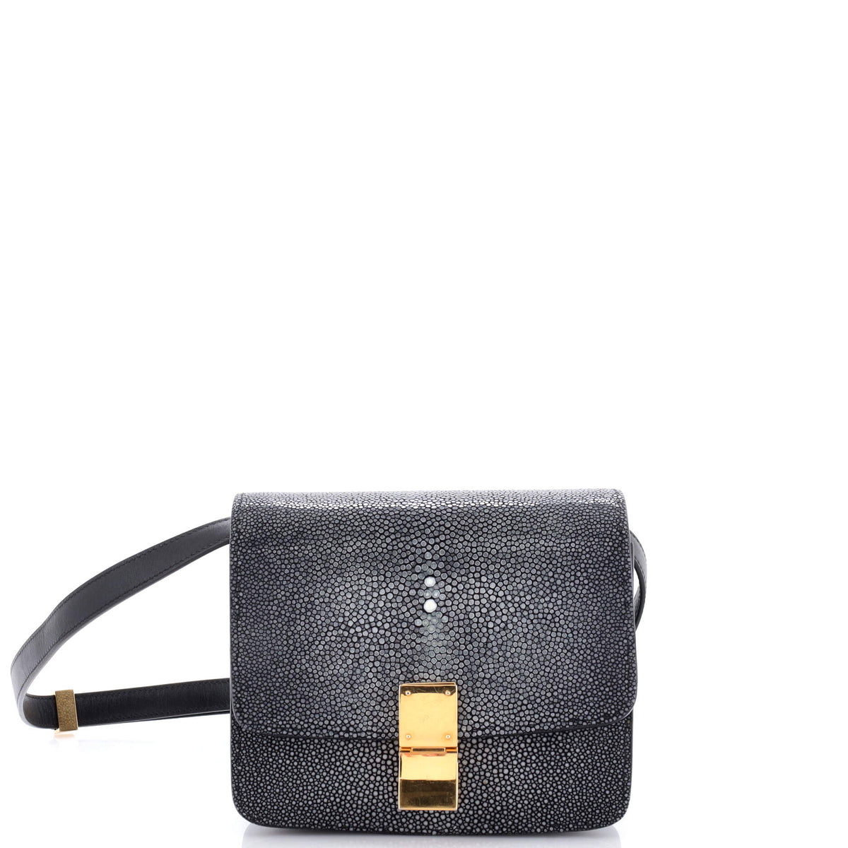 Celine CELINE Classic Box Bag Stingray Small