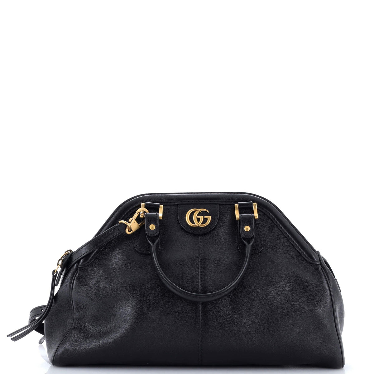 Gucci GUCCI RE(BELLE) Top Handle Bag Leather Medium