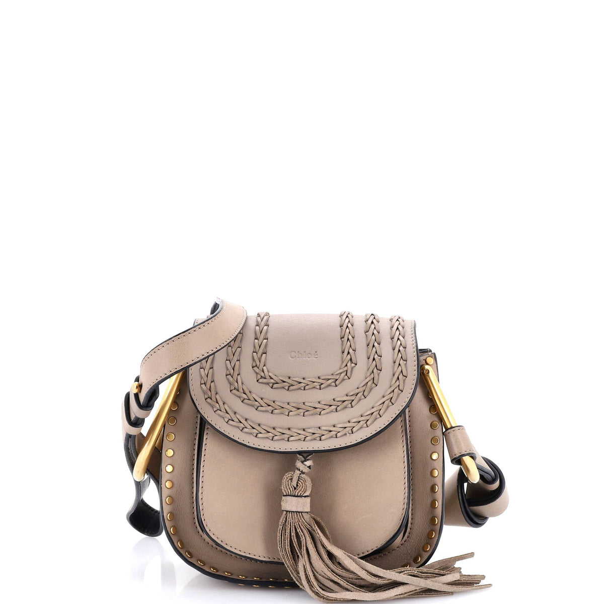 Chloe CHLOE Hudson Handbag Whipstitch Leather Mini