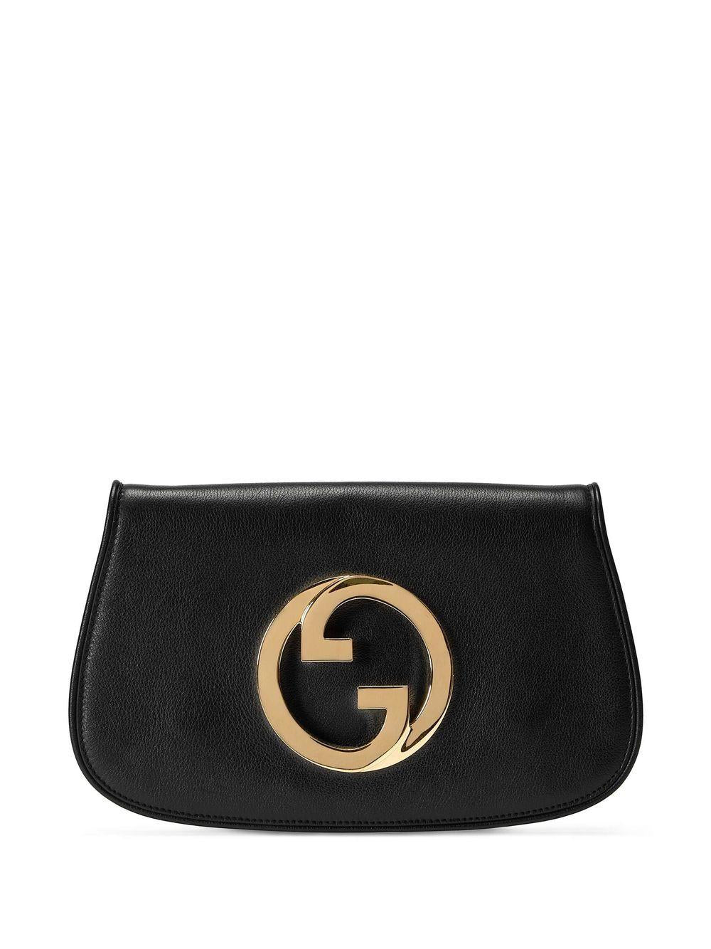 Gucci Women's Blondie Shoulder Bag in Black | 699268UXX0G