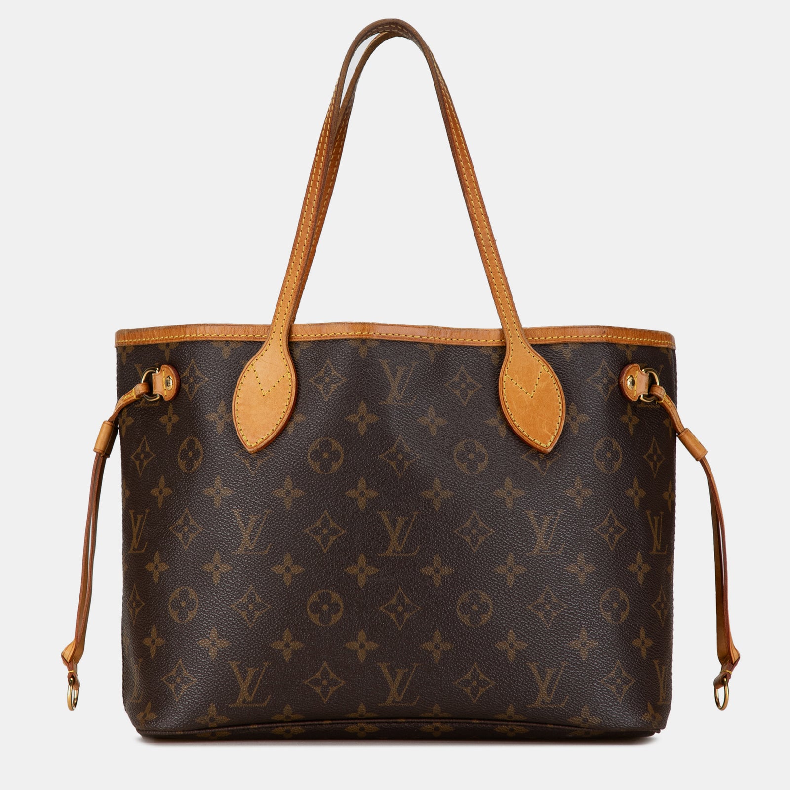 Louis Vuitton Sac fourre-tout Neverfull PM marron avec monogramme