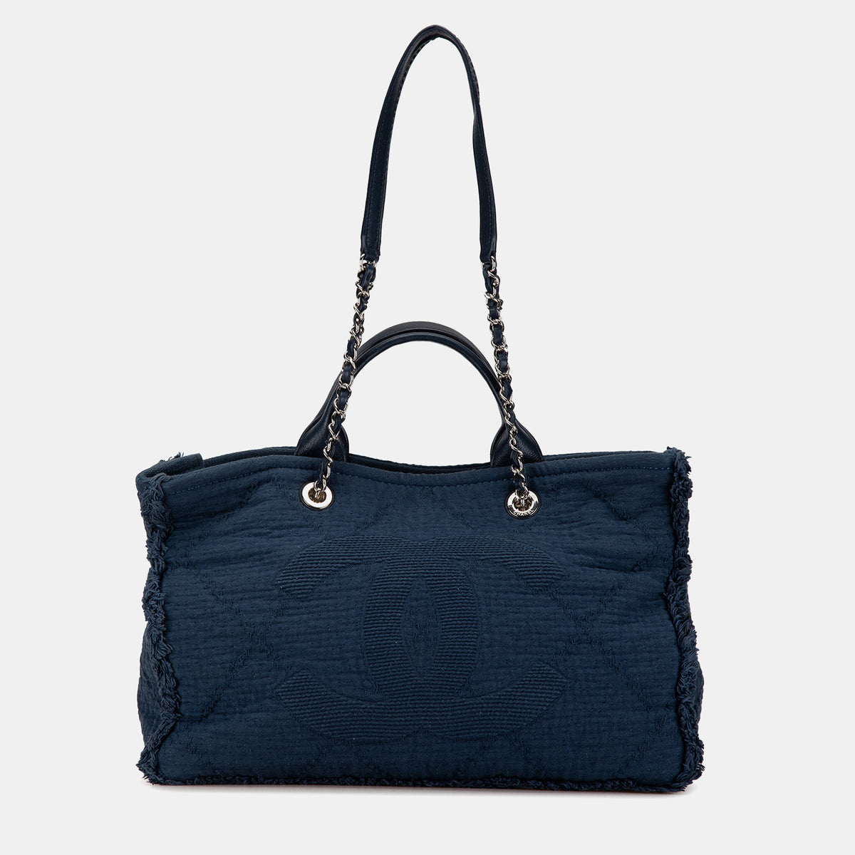 Chanel Medium CC Double Face Deauville Satchel