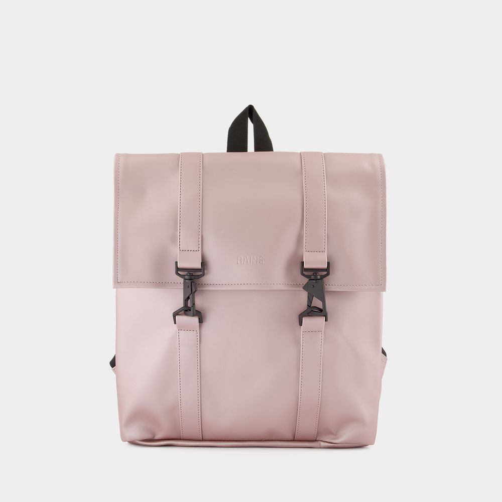 Rains Women's Mini W3 Backpack in Pink | 13310