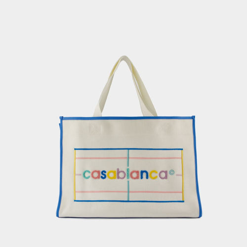 Women's Knit Shopper Bag in Yellow | APF24 Color BAG Color 105 Color 01