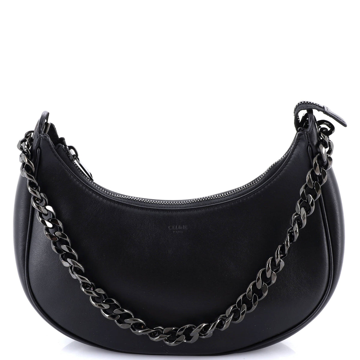 Celine CELINE Ava Chain Bag Leather Medium