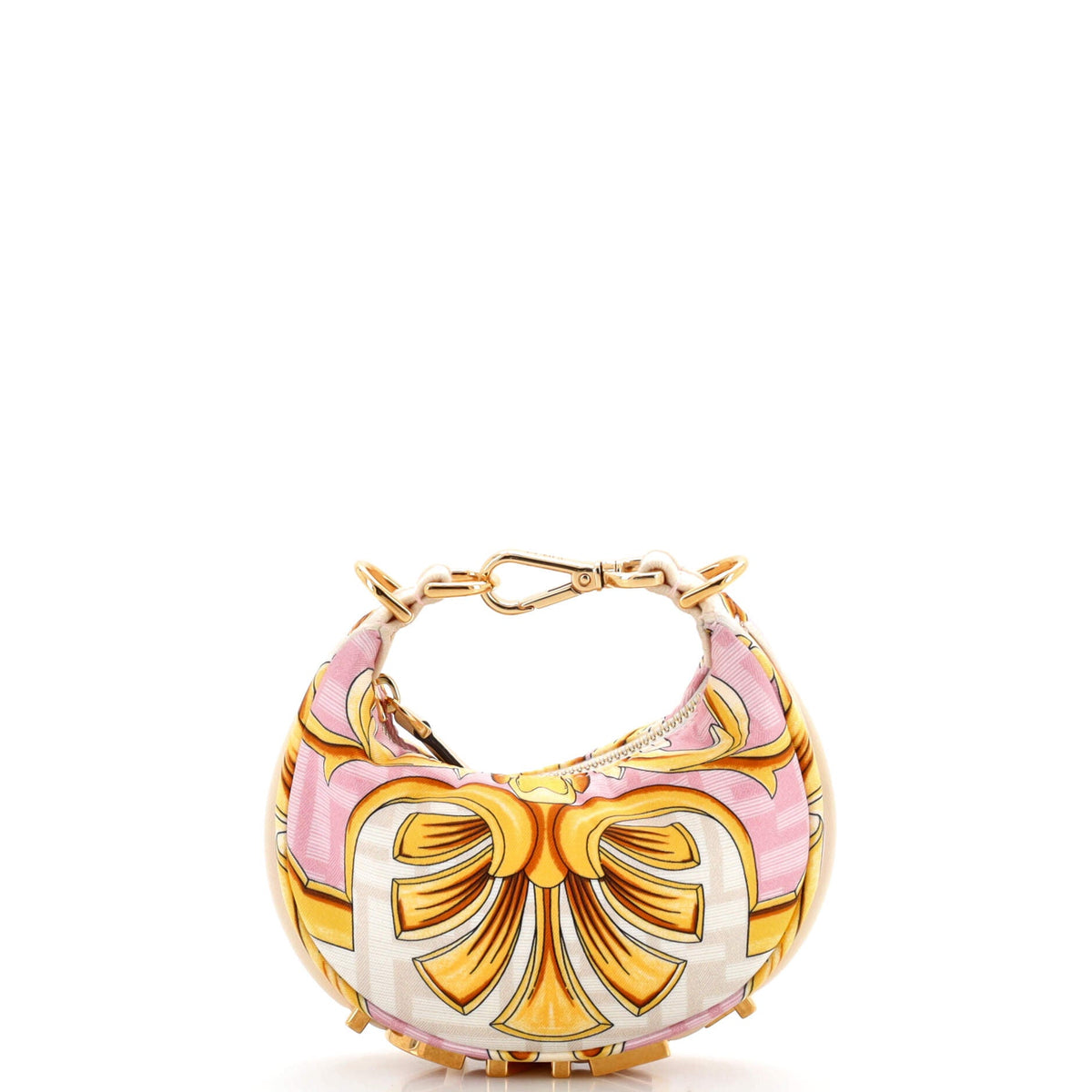 Fendi FENDI x Versace Fendace Fendigraphy Bag Printed Zucca Silk Nano