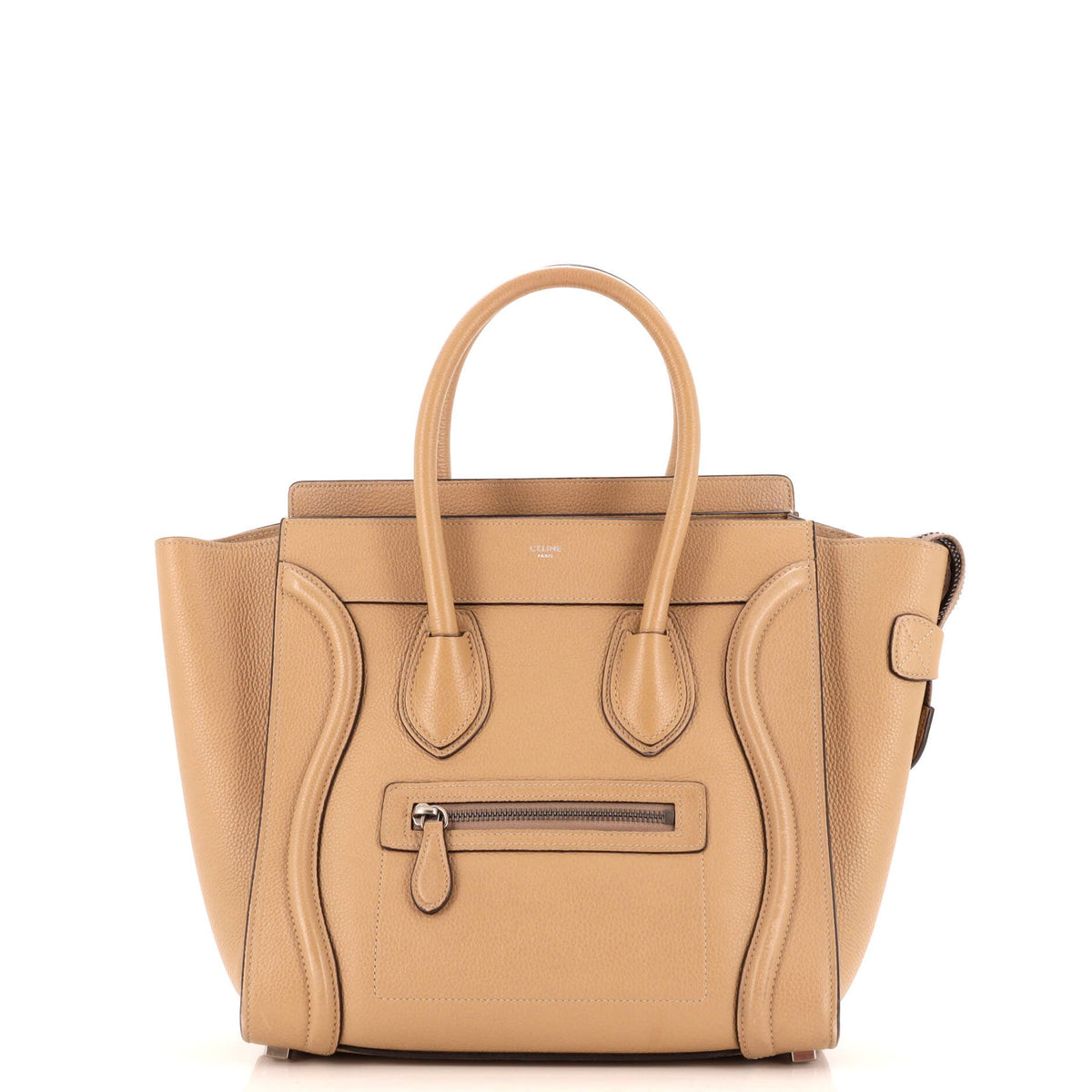Celine CELINE Luggage Bag Grainy Leather Micro