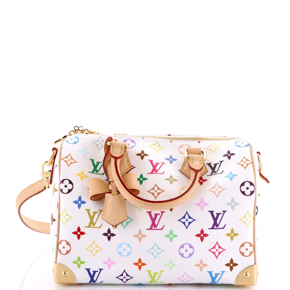 Louis Vuitton x Takashi Murakami Speedy Soft Bandouliere Bag Monogram Multicolor 25