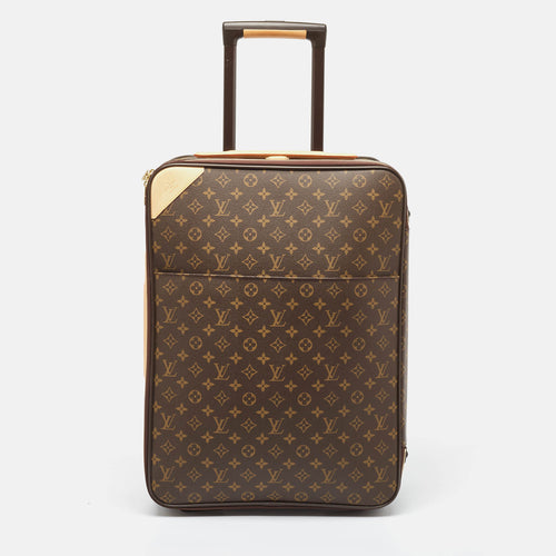 Monogram Canvas Business Pegase Legere 55 Luggage