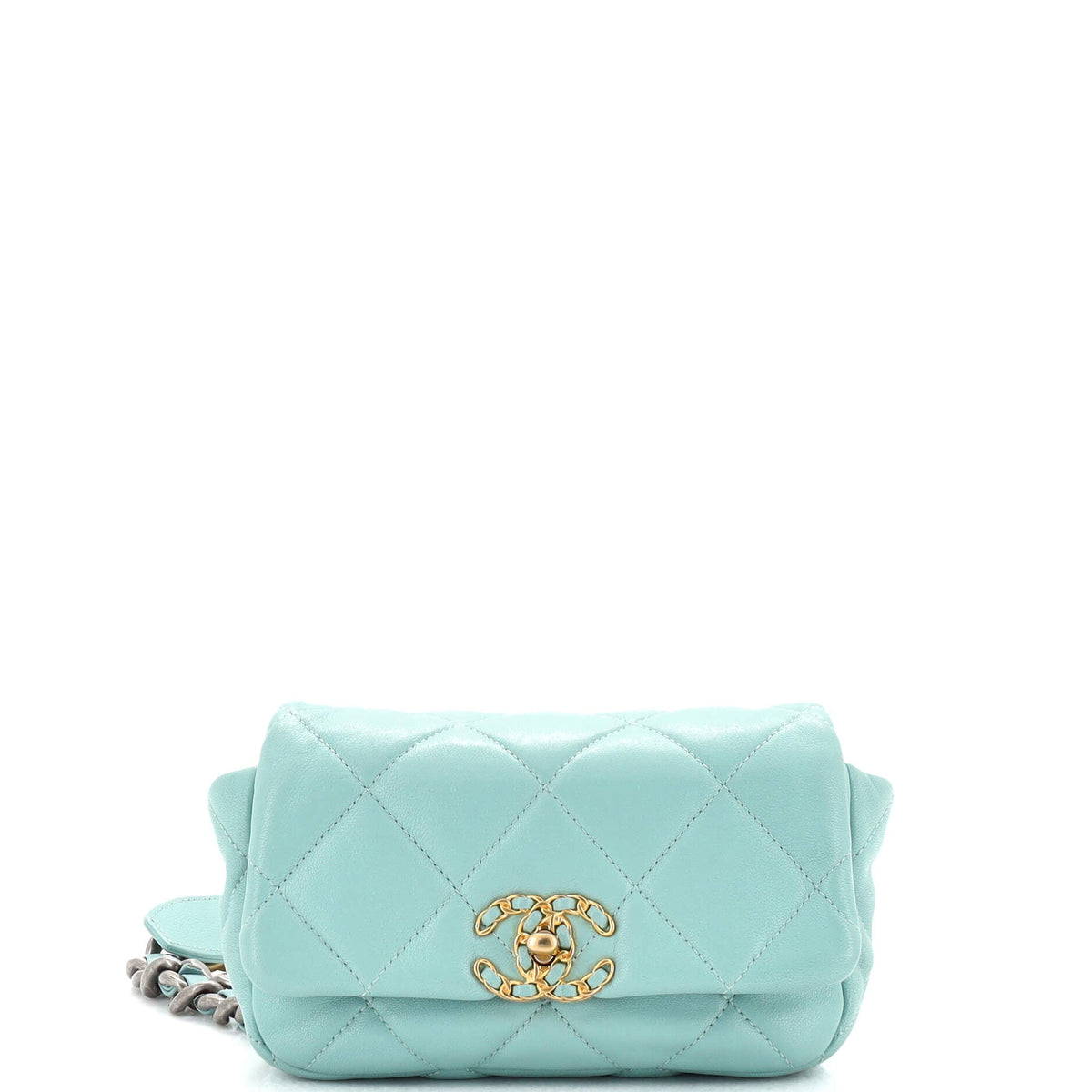 Chanel CHANEL 19 Belt Bag Quilted Leather