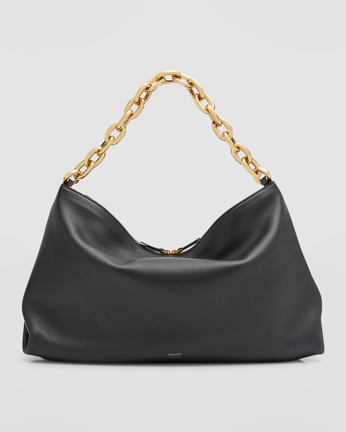 Khaite Clara Chain Leather Shoulder Bag