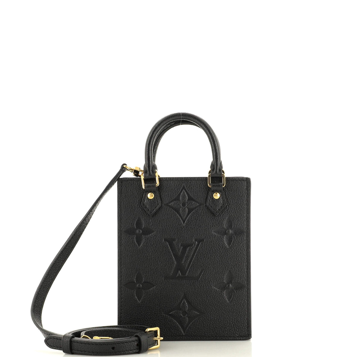 Louis Vuitton Petit Sac Plat Bag Monogram Empreinte Giant