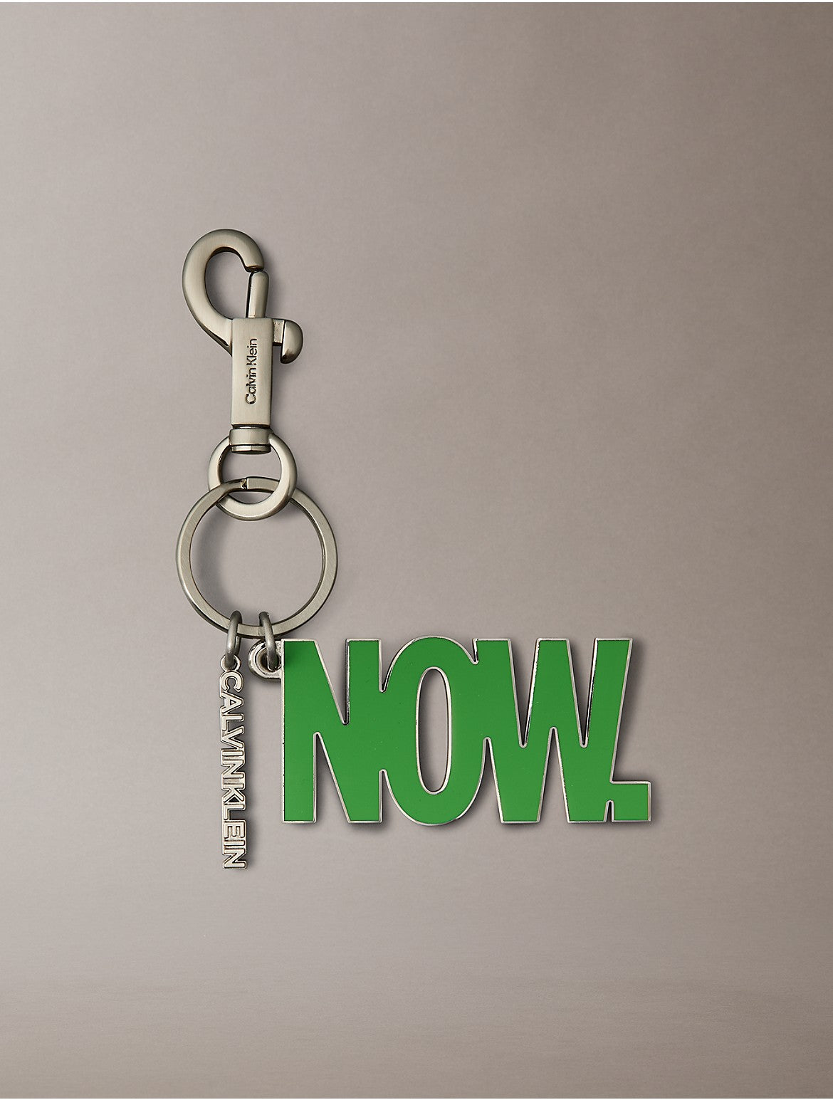 Calvin Klein Men's Bold Graphic Key Fob - Green