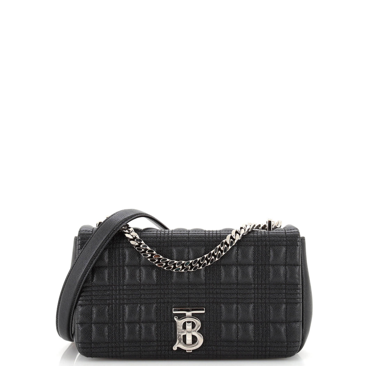 Burberry Lola Shoulder Bag Quilted Lambskin Small