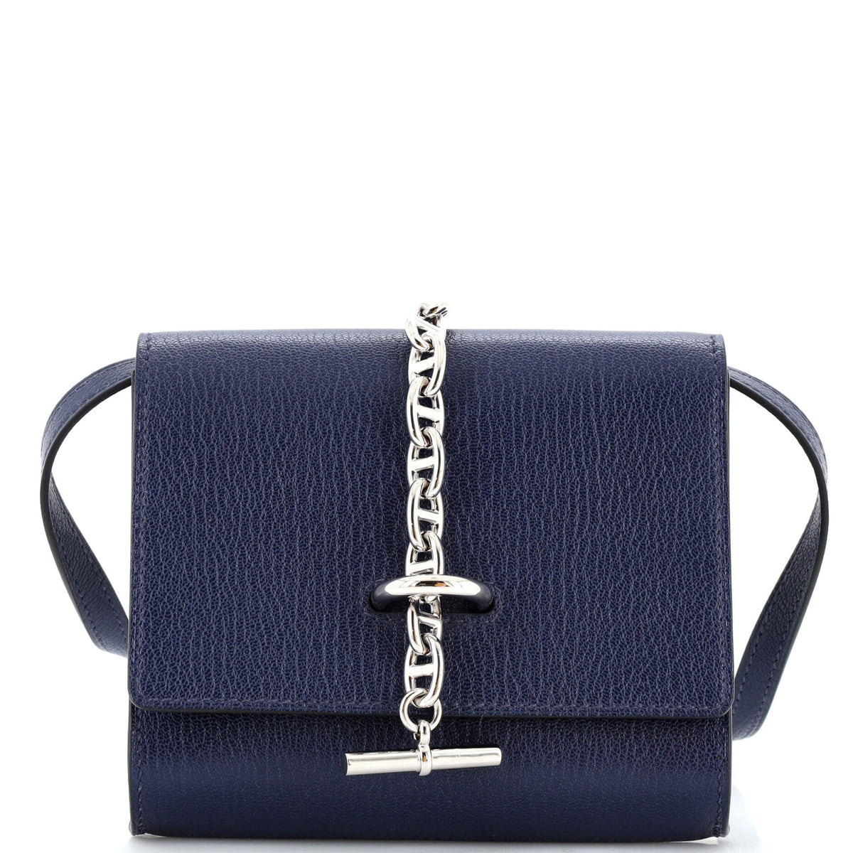 Hermès Chaine d'Ancre Compact Wallet on Strap Verso Chevre Mysore