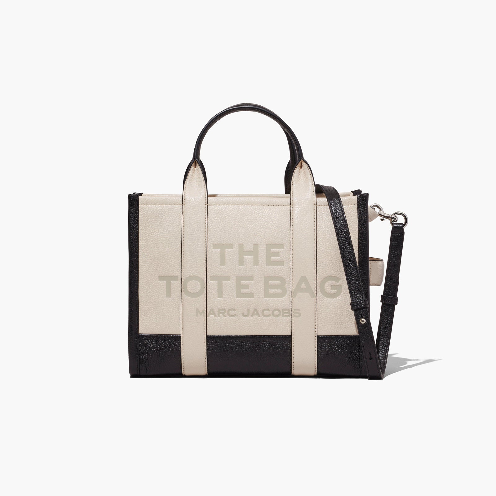 Marc Jacobs The Colorblock Medium Tote Bag in Ivory Multi