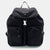 Black Nylon Vela Large Backpack