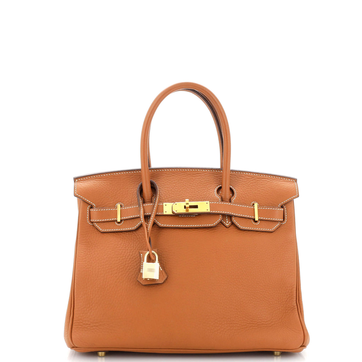 Hermès Birkin Handbag Etrusque Clemence with Gold Hardware 30